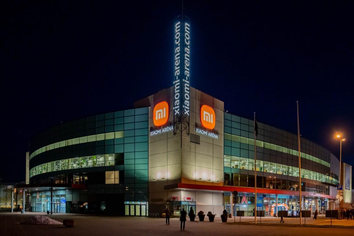 走向世界，男篮欧锦赛拉脱维亚主场场馆名称为“小米体育馆”
